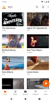 VLC for Android screen 1