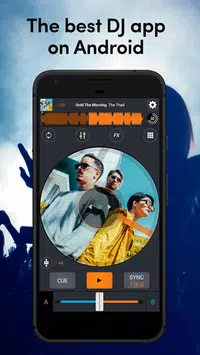 Cross DJ dj mixer app screen 1