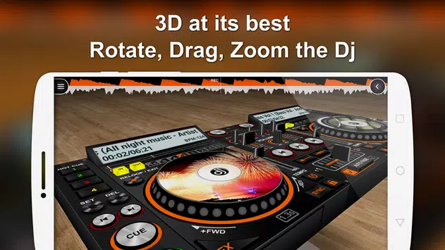 DiscDj 3D Music Player screen 1