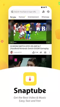 YouTube Downloader and MP3 Converter Snaptube screen 2