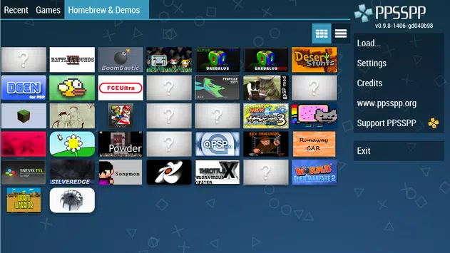 PPSSPP PSP emulator screen 2