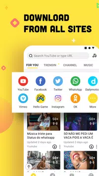 YouTube Downloader and MP3 Converter Snaptube screen 3