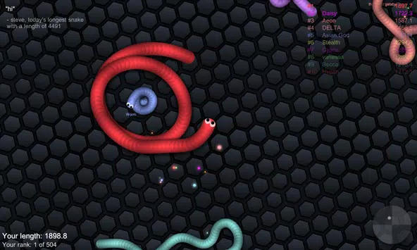 slither.io screen 4