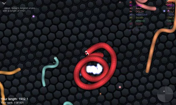 slither.io screen 5